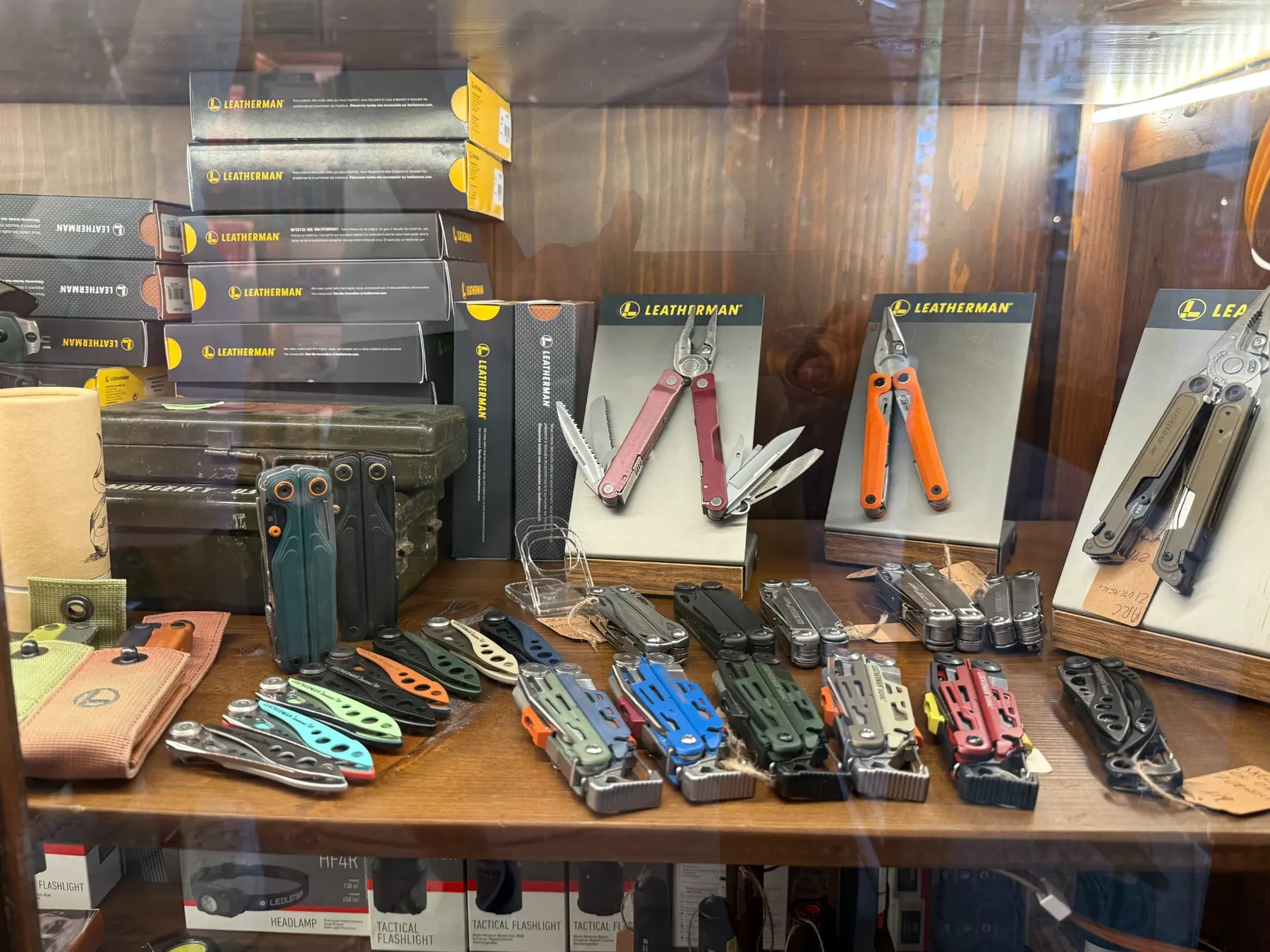 Selezione di utensili multifunzione Leatherman
